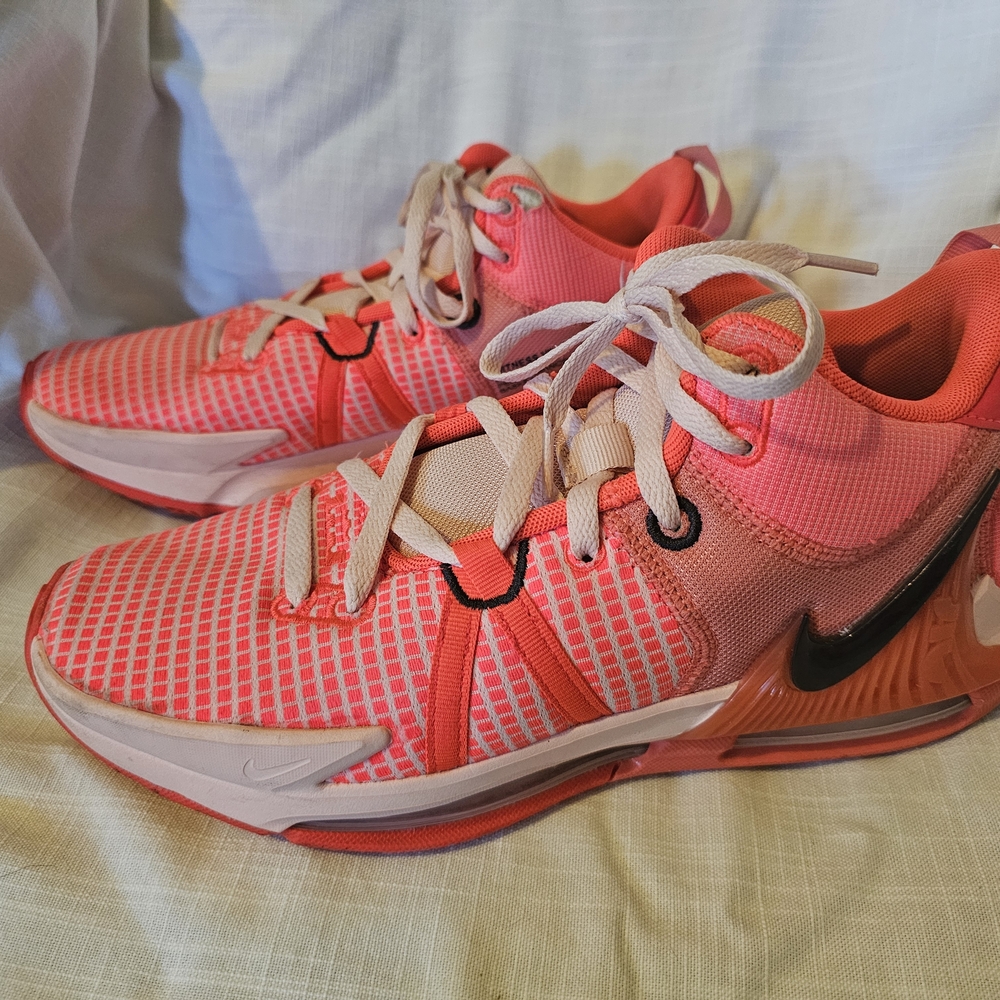 2002 Nike Lebron 7 Bright Crimson Mens Size 10